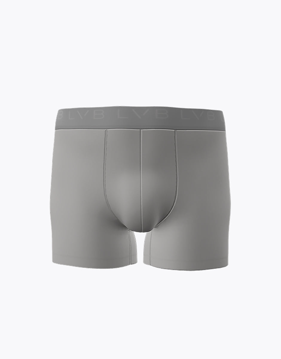Lovable Value Elegance Ultra Stretch Modal boxer lungo grigio chiaro
