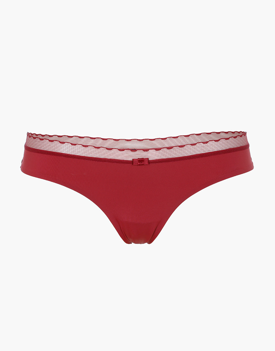 Lovable My Daily Comfort brasiliano lampone microfibra ultrapiatto