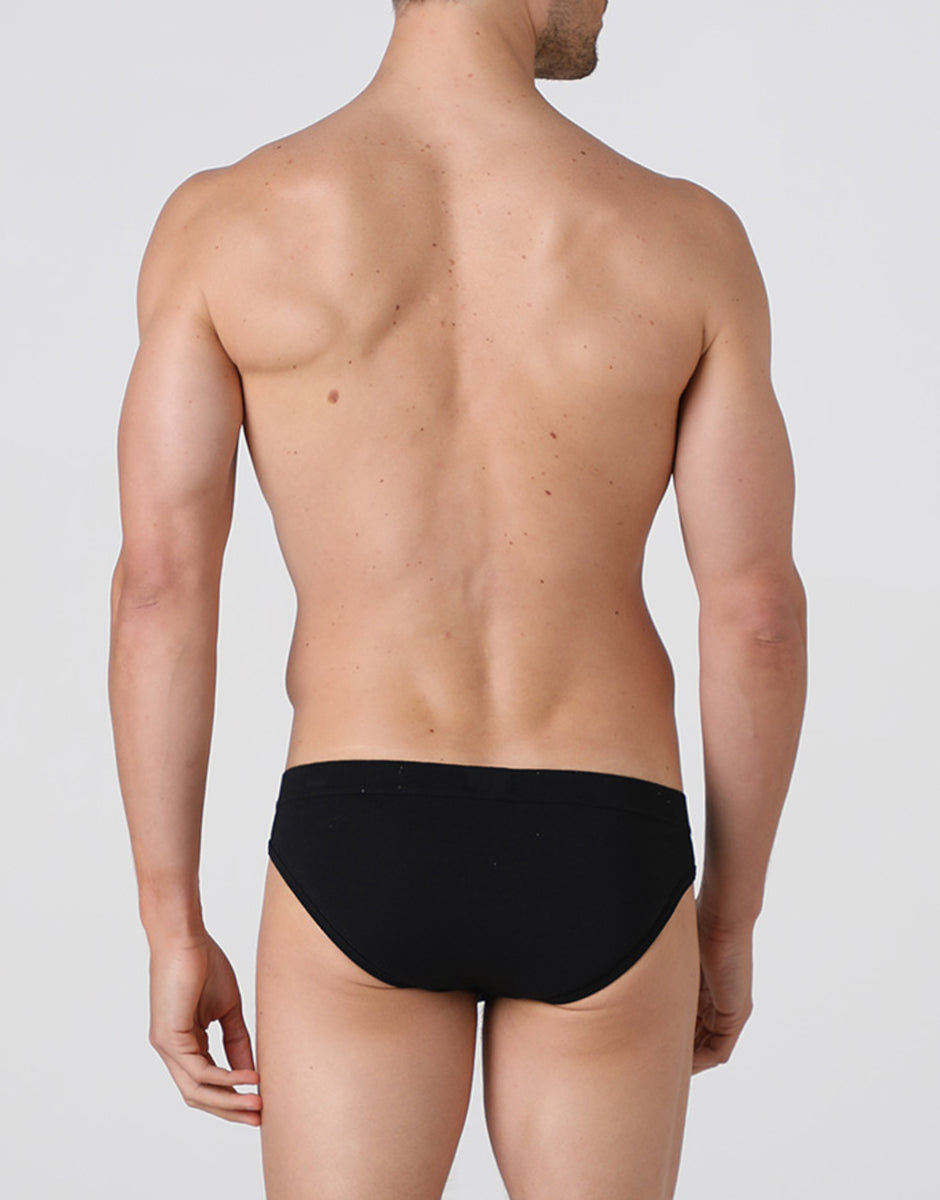 Lovable Lovely Slip mini Cotton Stretch slip nero in cotone elasticizzato