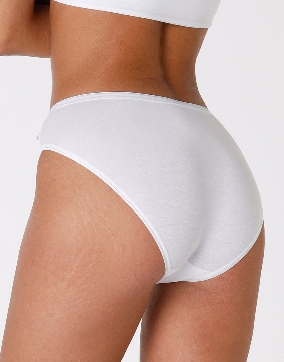 Lovable Lovely Slip tai 3/M bianco cotone soft