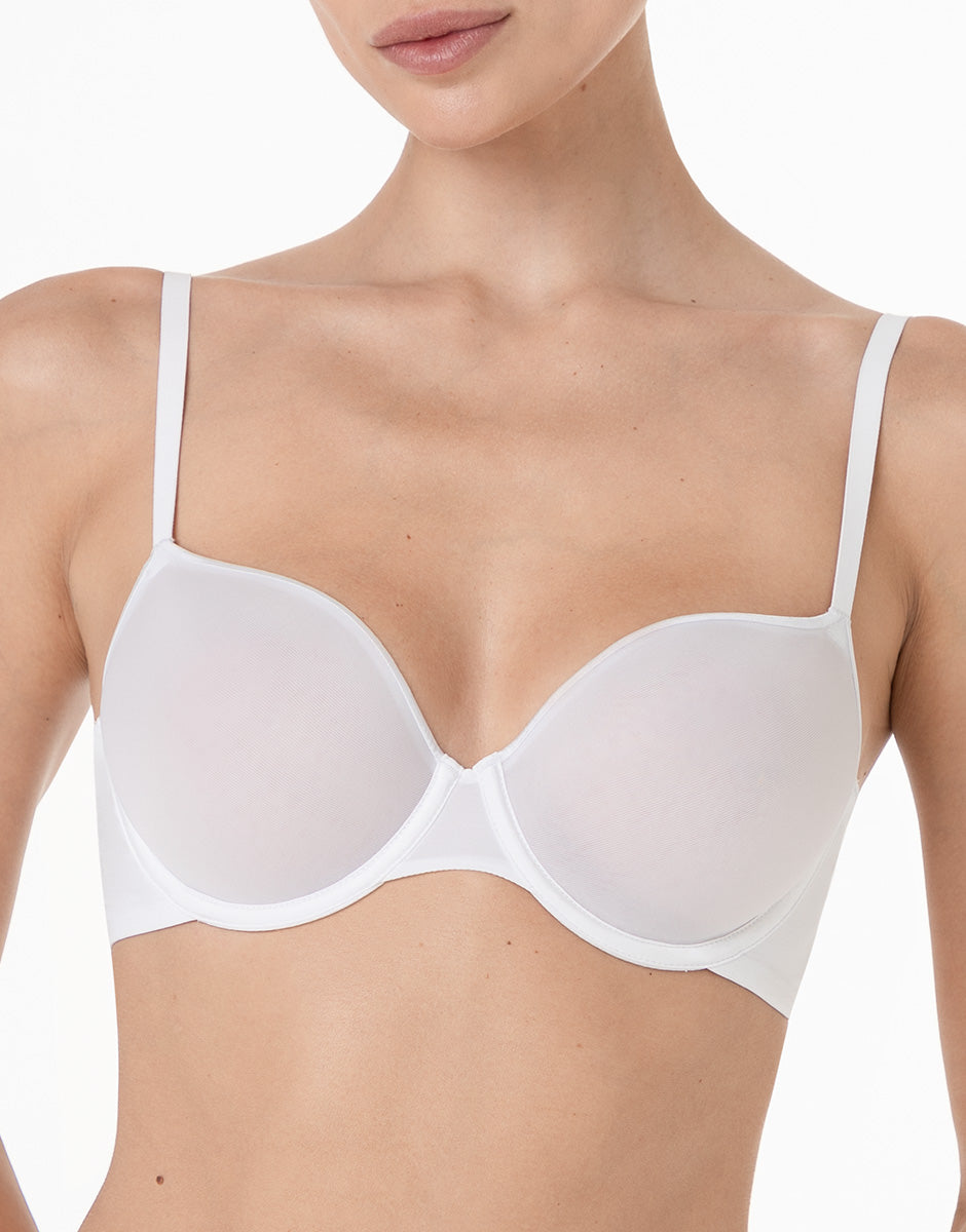 Lovable Invisible Breeze reggiseno con ferretto bianco coppa spacer