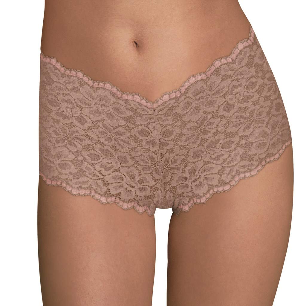 Maidenform Underwear Sexy Must Haves-Lace Cheeky Culotte Donna culotte pizzo Beige