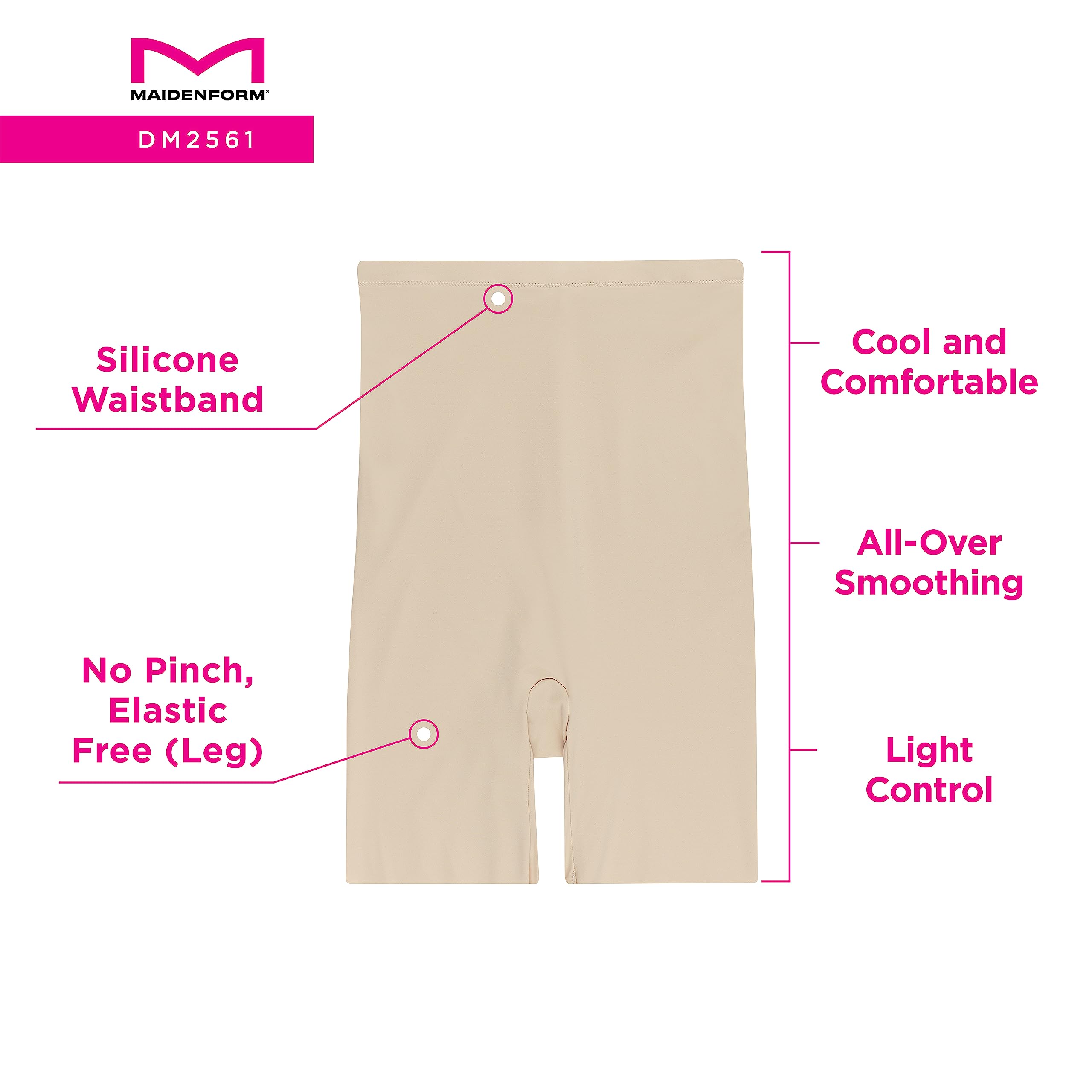Maidenform Body Shapers DM2561 guaina nera