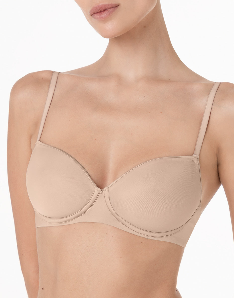 Lovable Invisible Breeze reggiseno coppa spacer nudo chiaro 2A traspirante