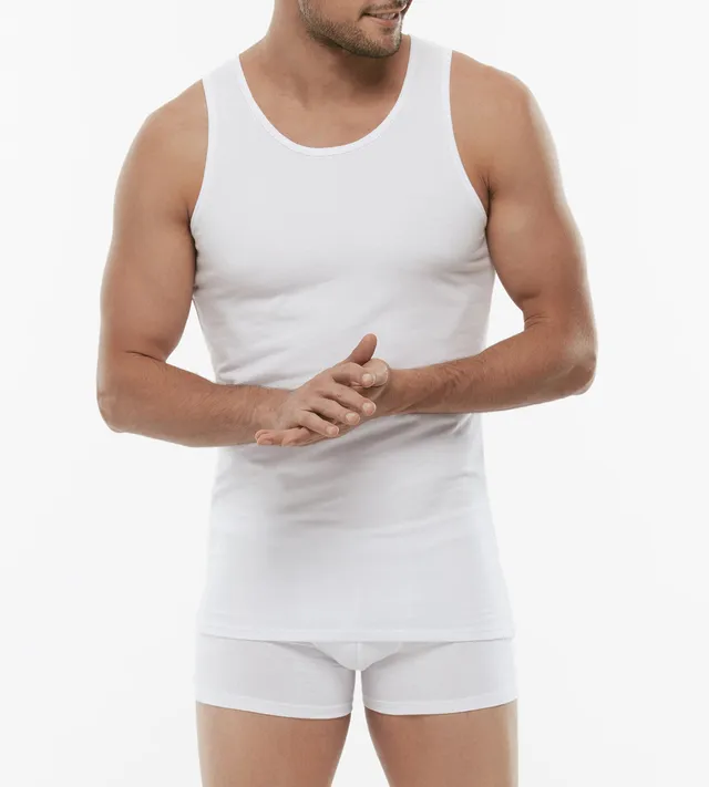 Lovable Basic Soul Canotta Cotton Stretch canotta bianca cotone elasticizzato