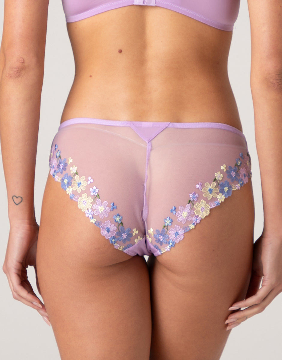 Lovable So Lacy Panties Fairytale Embroidery slip lavanda fiori