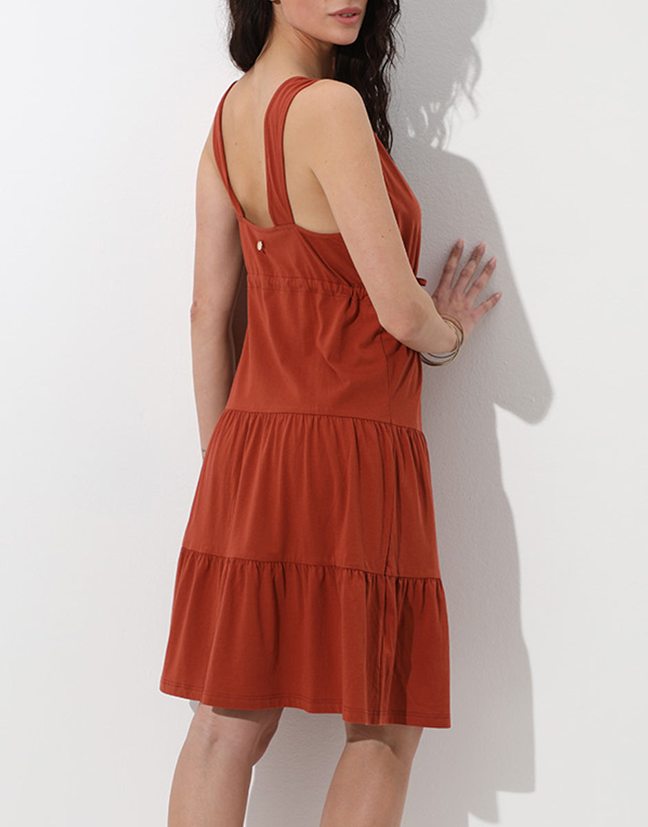 Lovable Basic Soul Abito in jersey di cotone abito terra