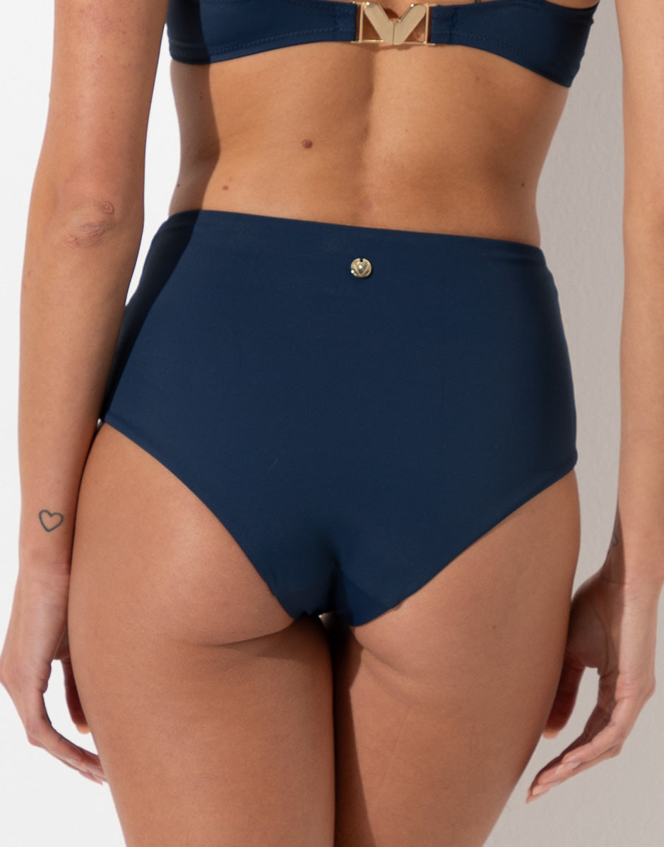 Lovable Glam Shiny Micro Rephined Shaping Micro slip alto blu notte modellante