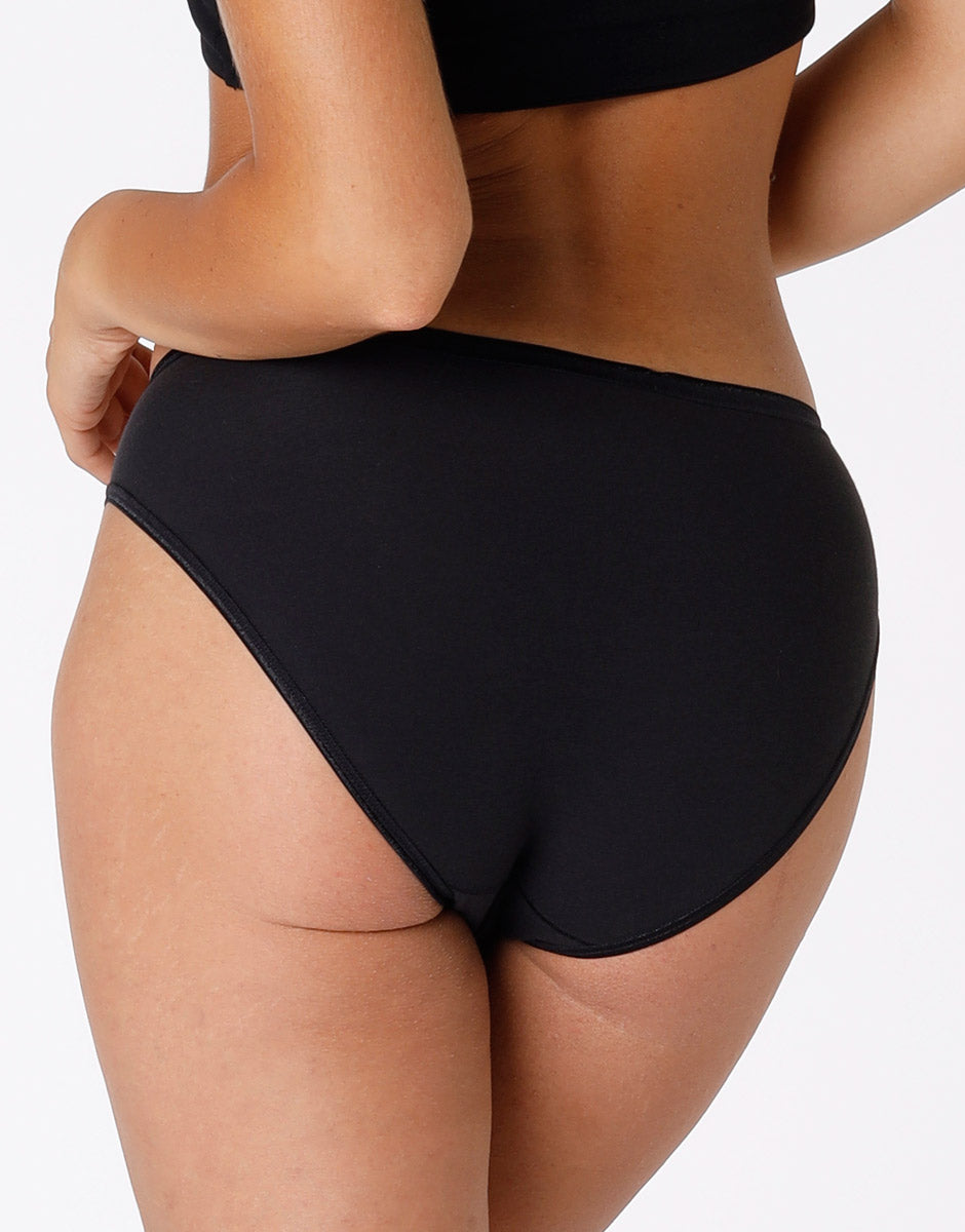 Lovable Lovely slip mini nero in cotone soft