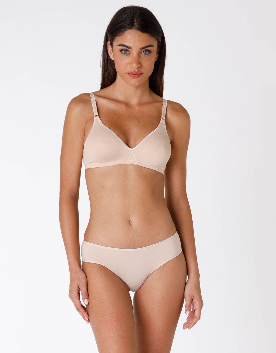 Lovable Value Elegance Cotton Line reggiseno nude bipack cotone