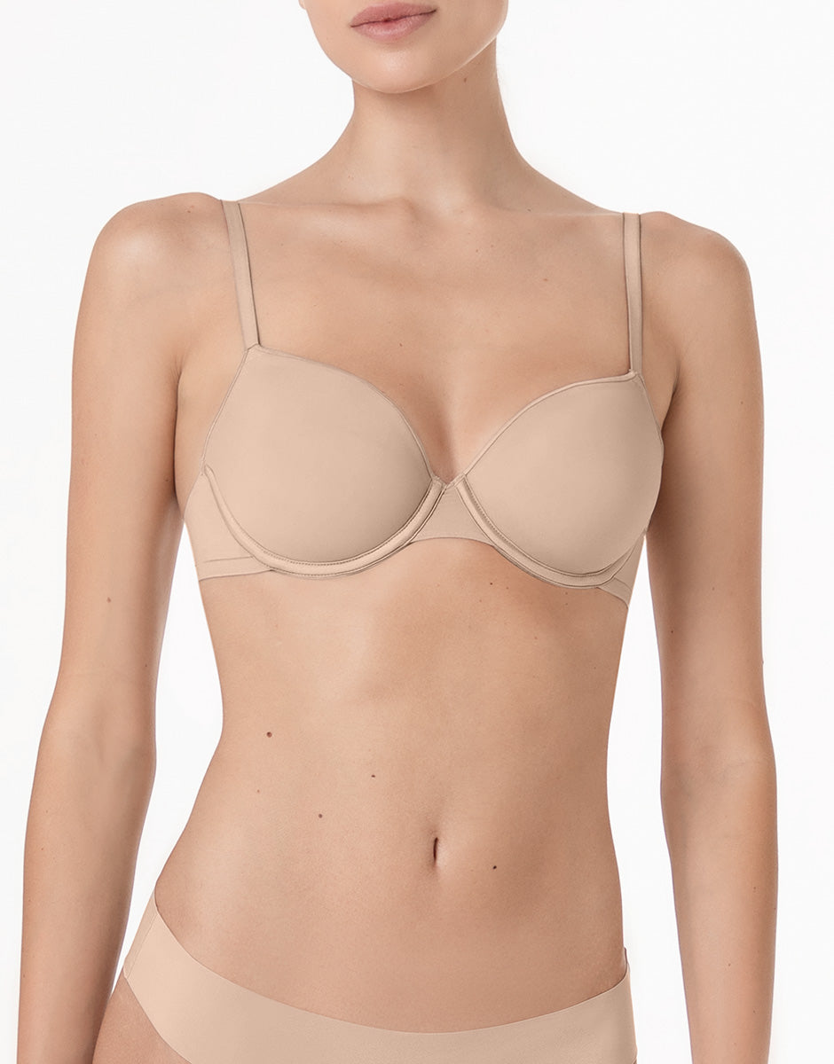 Lovable Invisible Breeze Reggiseno con Ferretto Coppa Spacer nudo chiaro