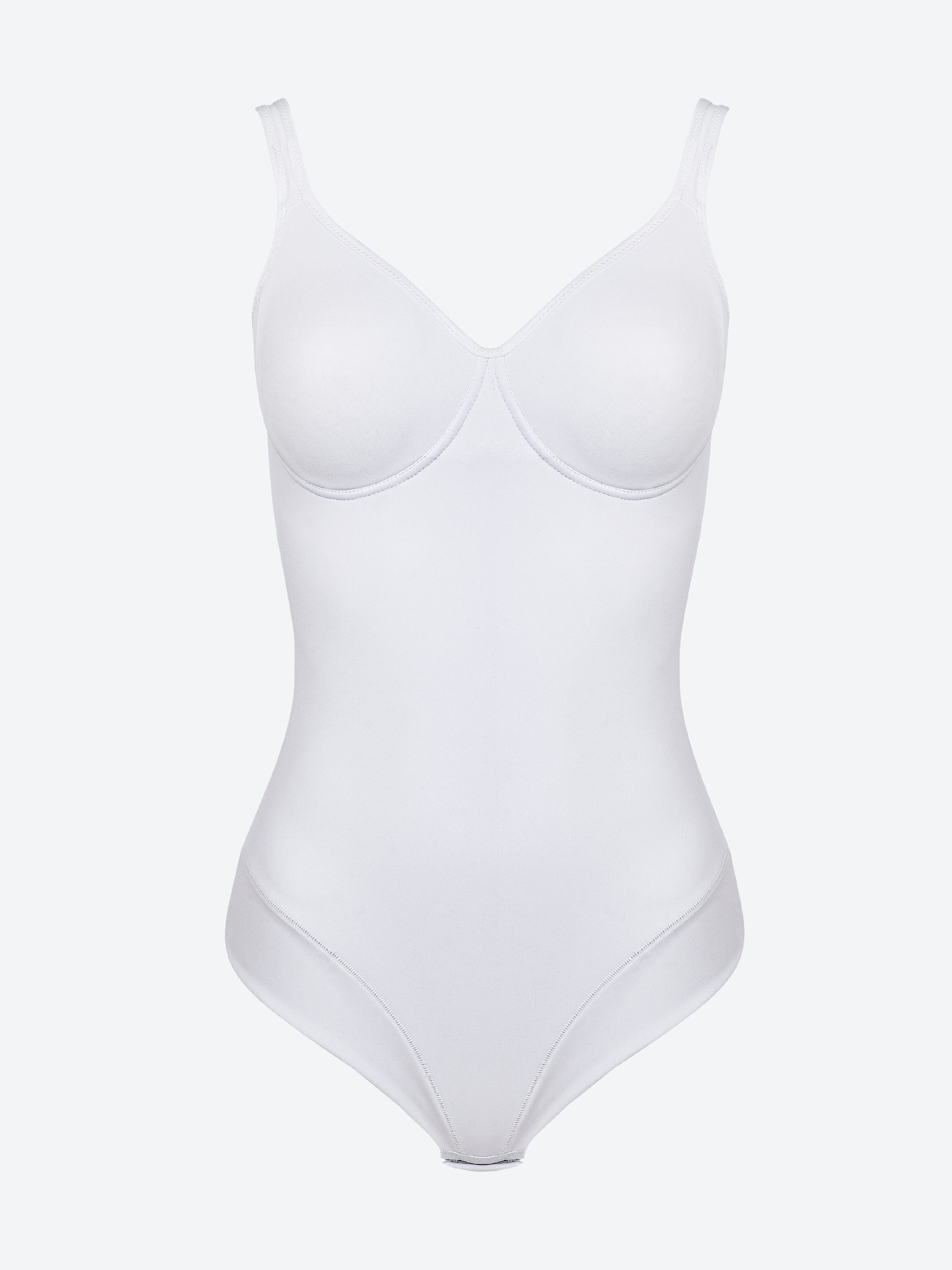 SPIMAN Design body in microfibra con coppe preformate