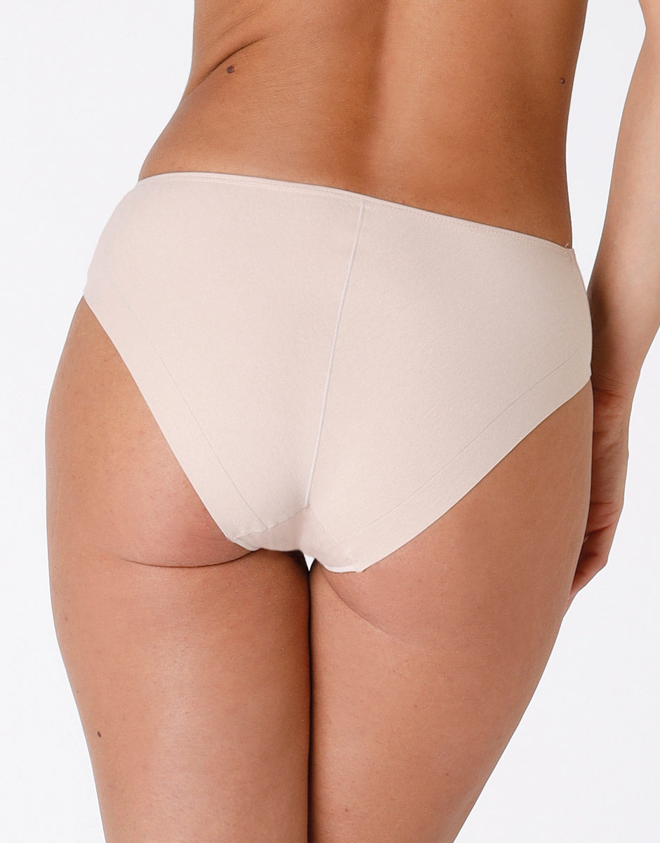 Lovable Invisible Cotton slip midi skin in cotone