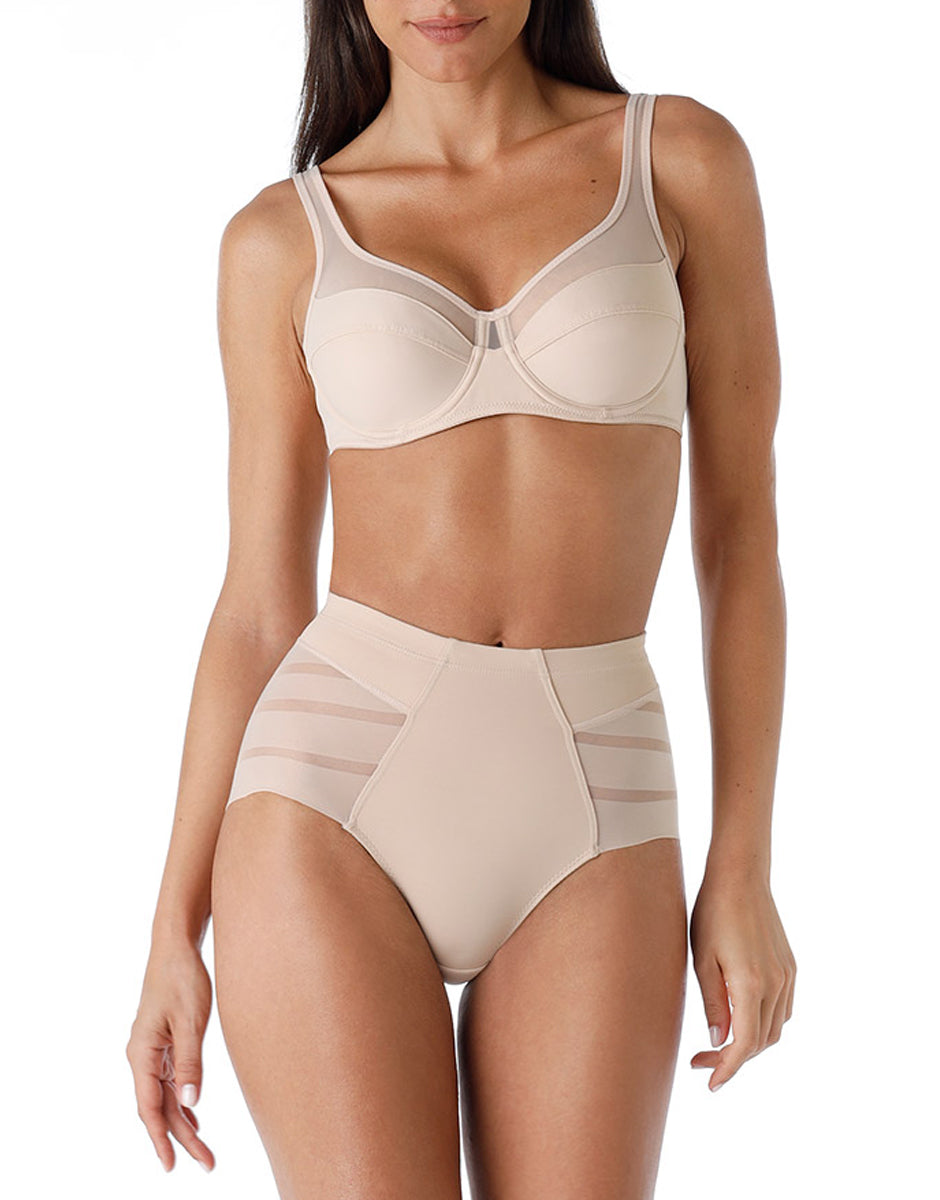 Lovable Body Bliss Fancy Shaping guaina vita media cipria modellante