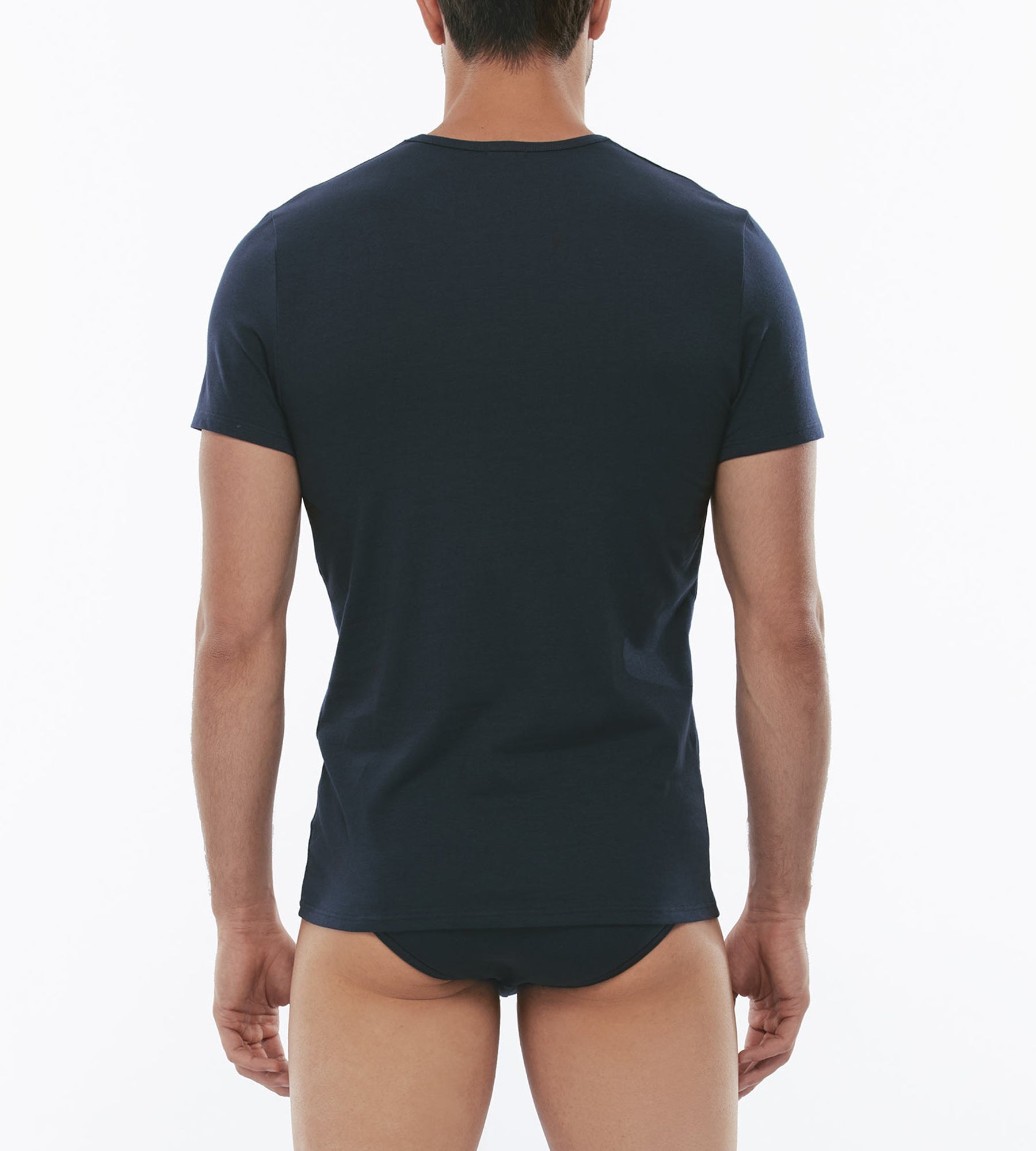Lovable Basic Soul T-Shirt girocollo blu cotone elasticizzato