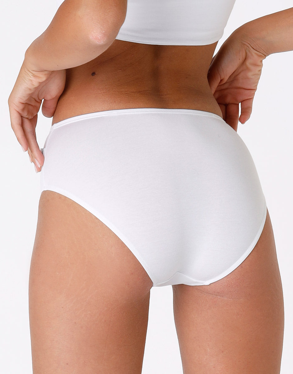 Lovable Lovely slip midi bianco cotone modal vellutato