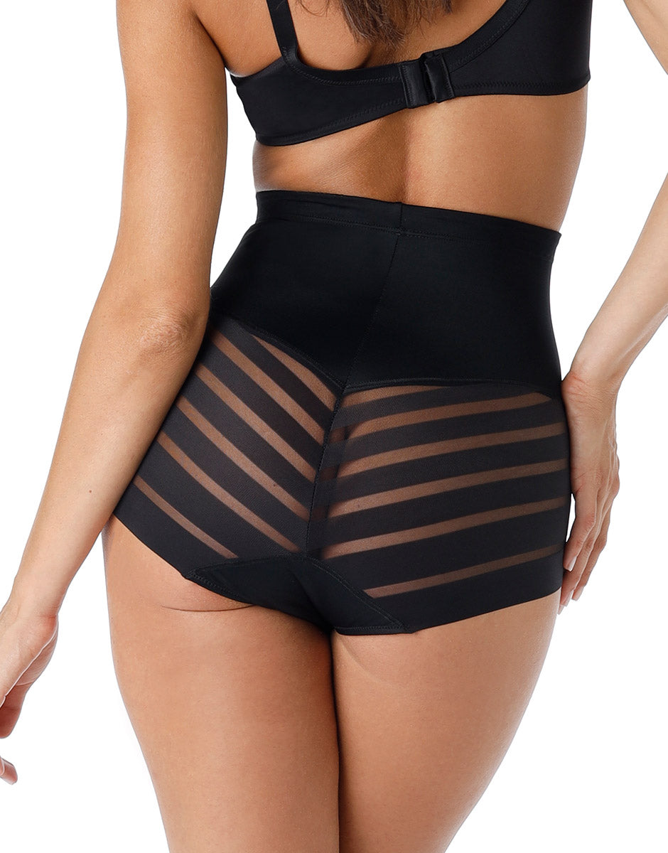 Lovable Body Bliss Fancy Shaping guaina vita alta nera microfibra modellante