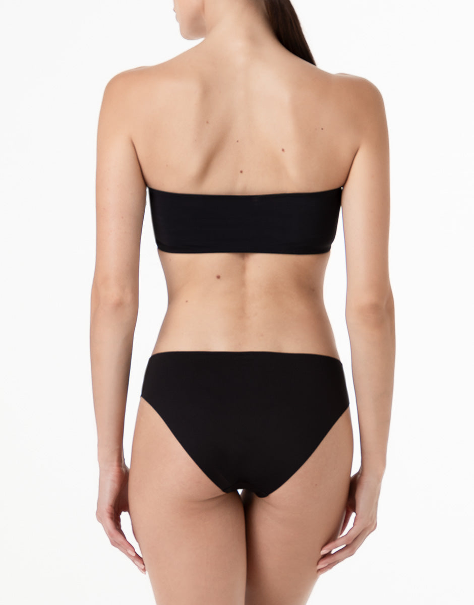 Lovable My Daily Comfort Second Skin Micro slip nero microfibra