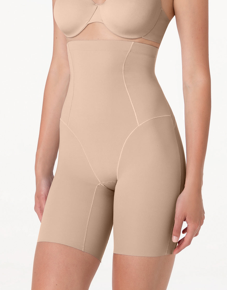Lovable Body Bliss Sculpt Shaping guaina gambaletto vita alta nudo chiaro media tenuta