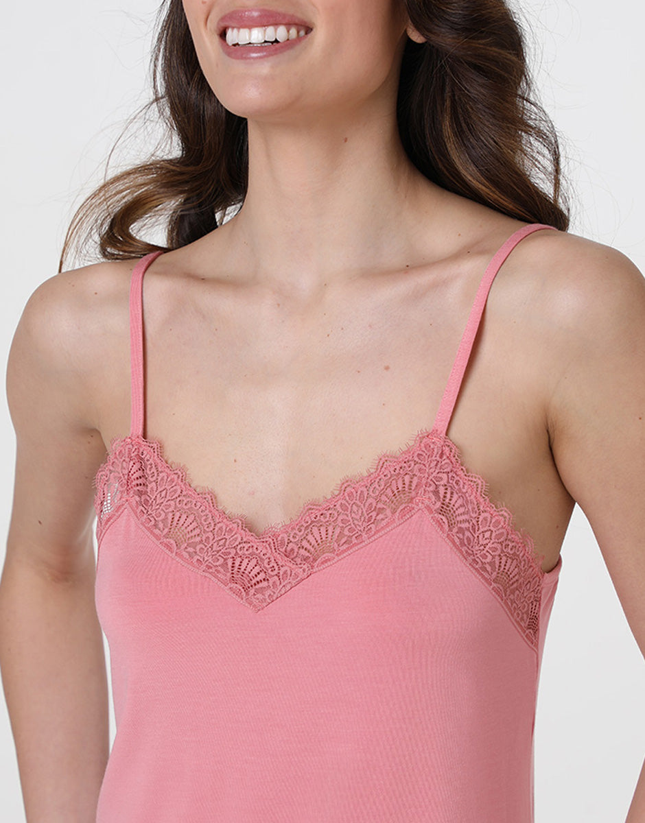 Lovable Basic Soul Elegant Modal Top e Pantaloncino 2/S rosa malva