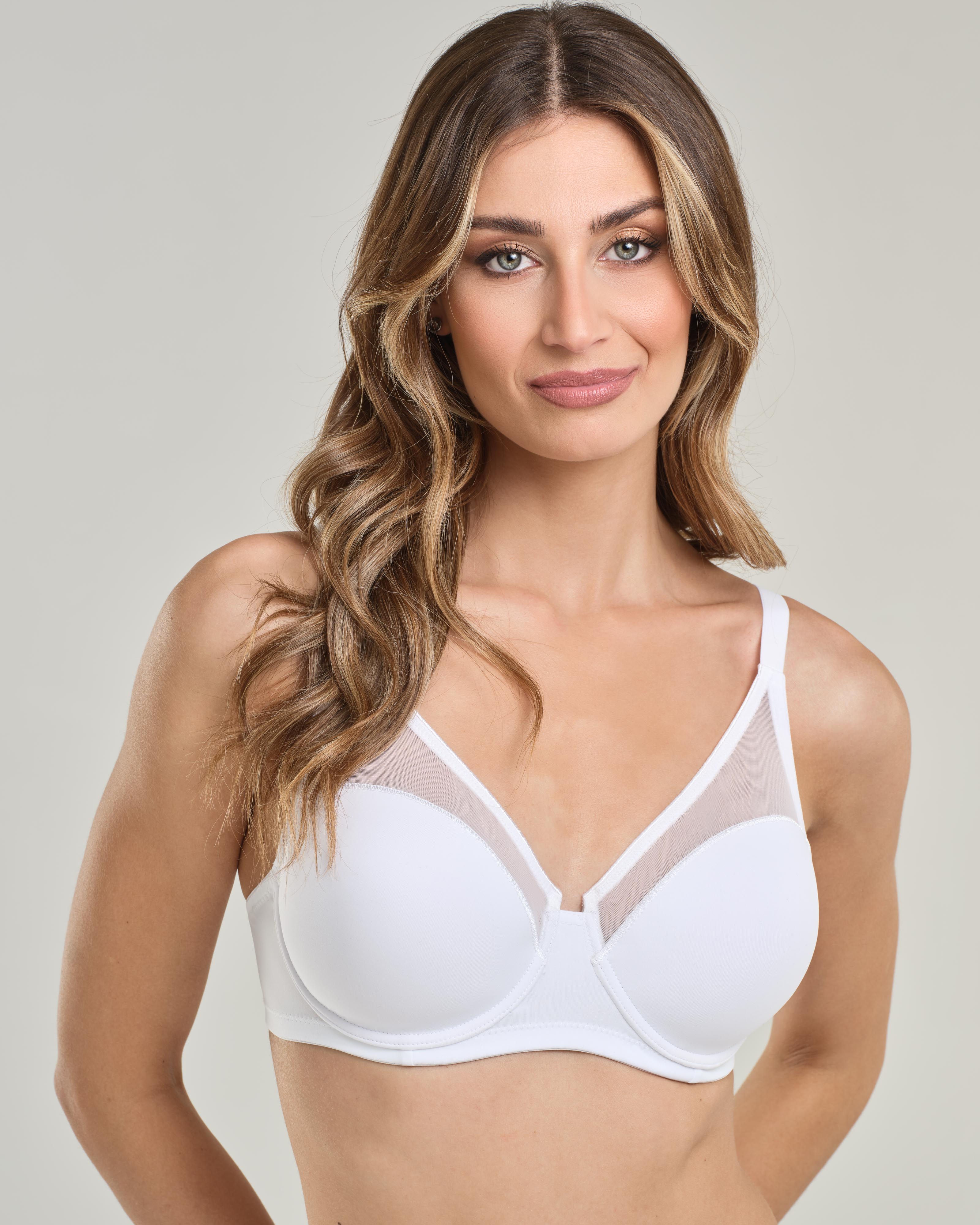 SPIMAN Class Reggiseno con ferretto Coppa B imbottito in microfibra