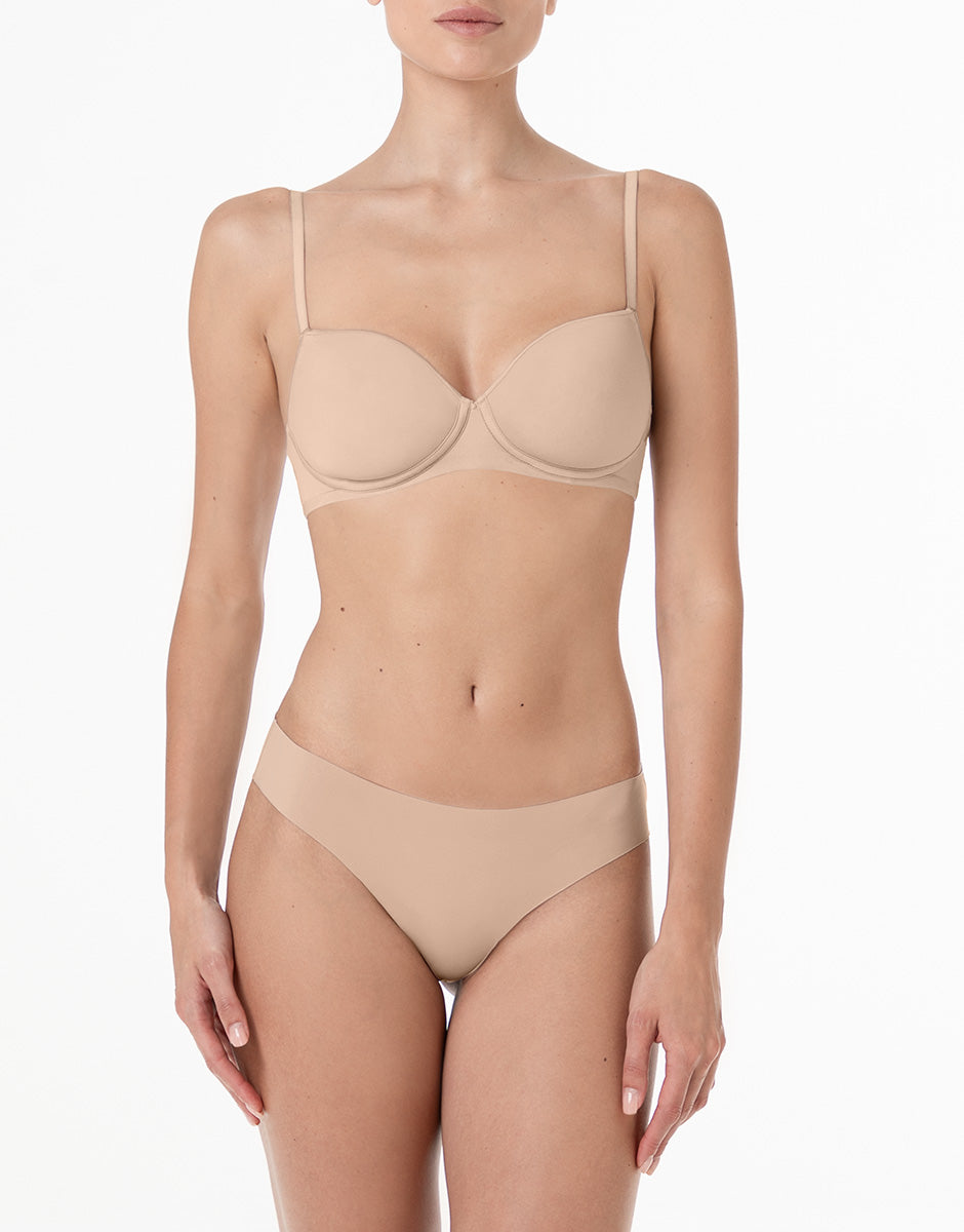 Lovable Invisible Breeze reggiseno coppa spacer nudo chiaro 2A traspirante