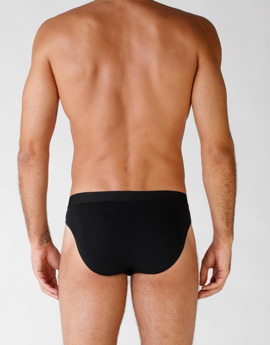 Lovable Value Elegance bipack slip in cotone elasticizzato nero 2 pezzi