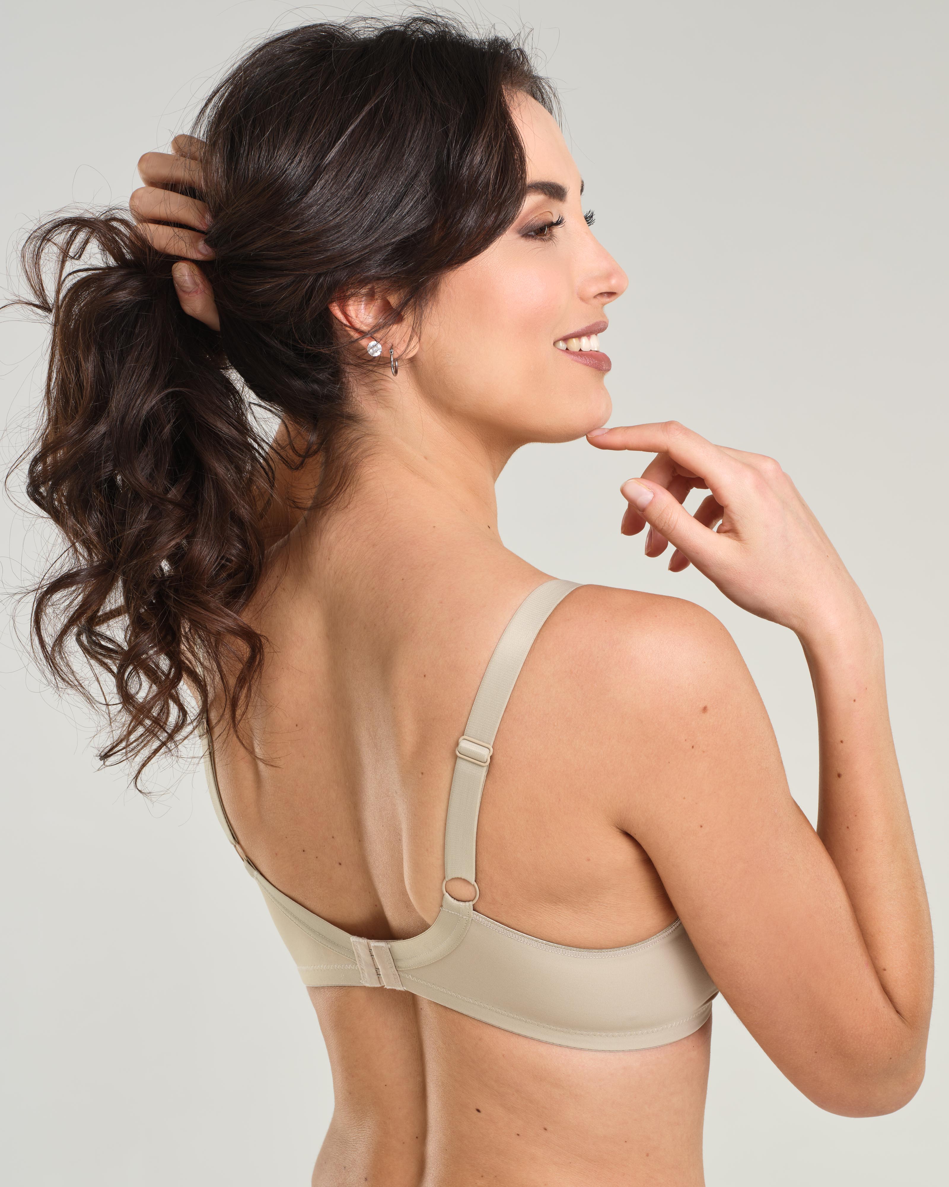 SPIMAN Style reggiseno coppa B tortora elasticizzato