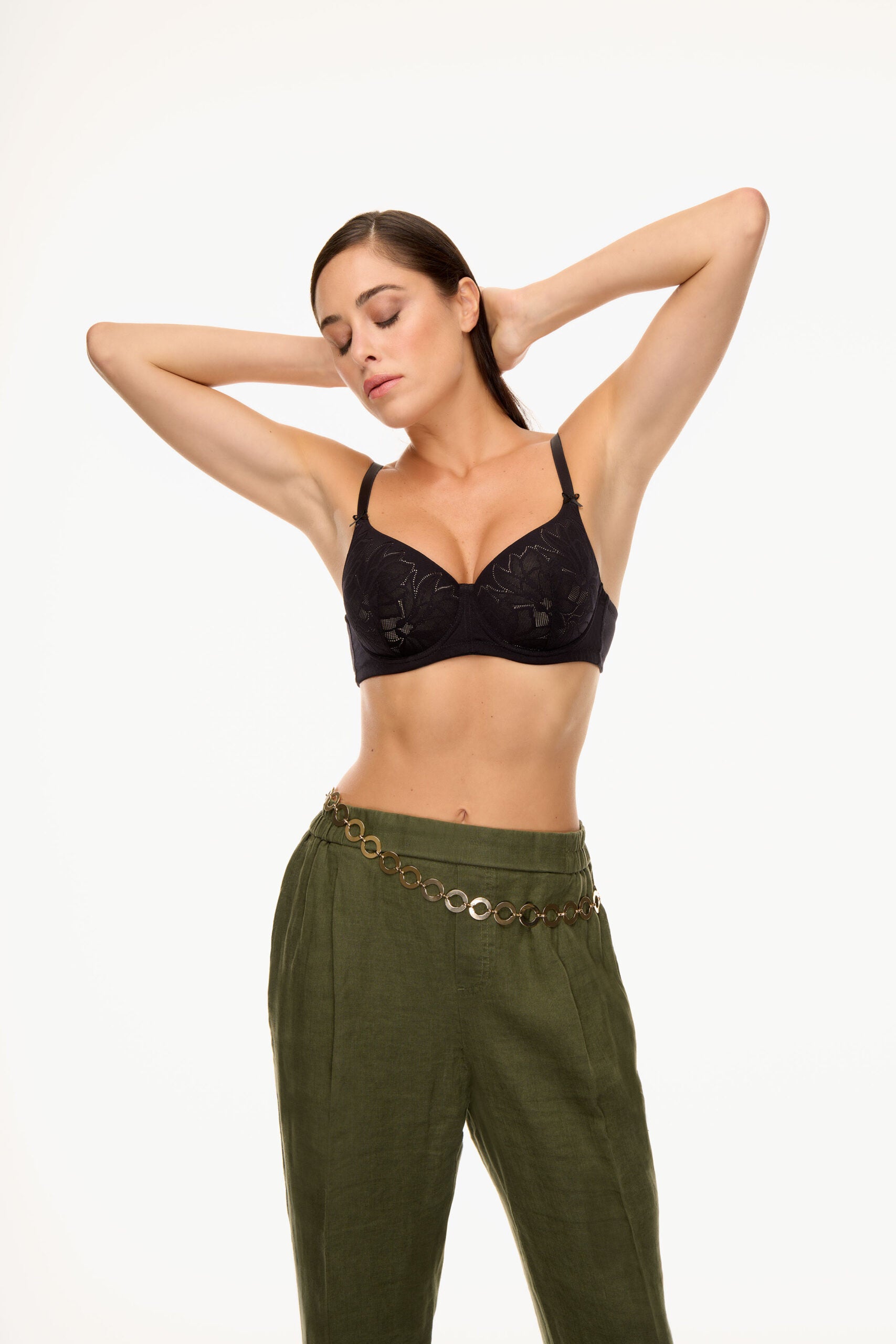 SPIMAN Monamour reggiseno balconcino imbottito coppa B