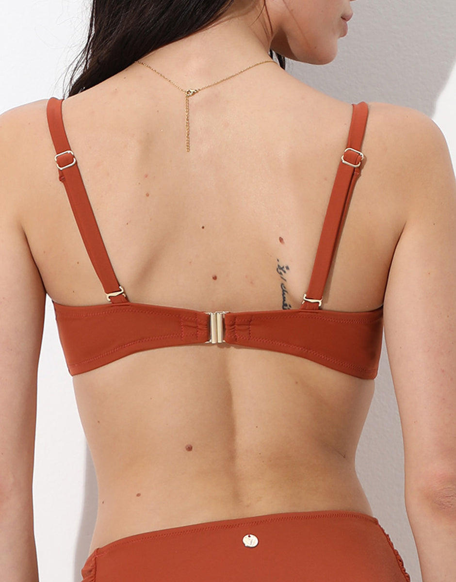 Lovable Trendy Shaping Micro reggiseno fascia imbottita terra 3C