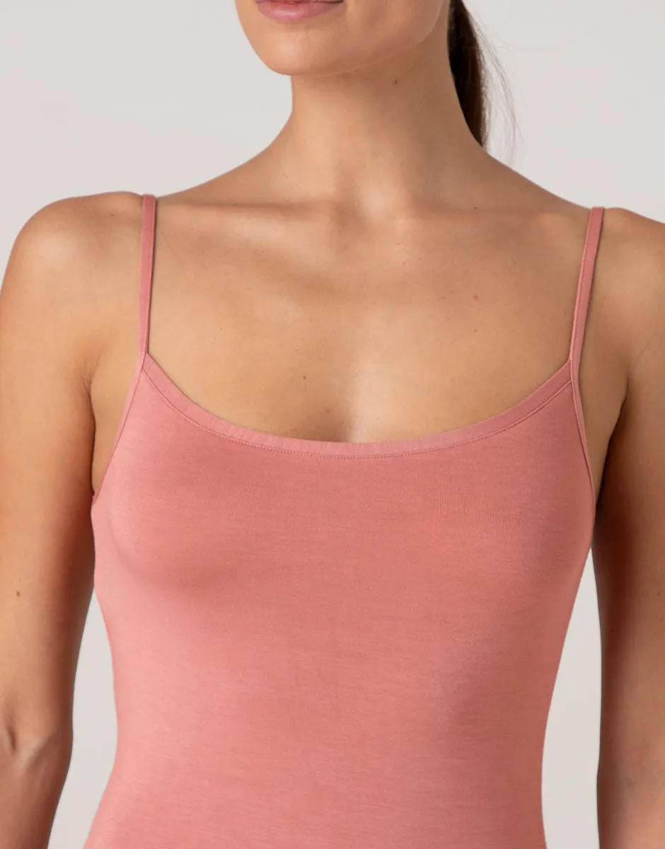 Lovable Basic Soul L7012E1-BV4 top terracotta chiaro in viscosa