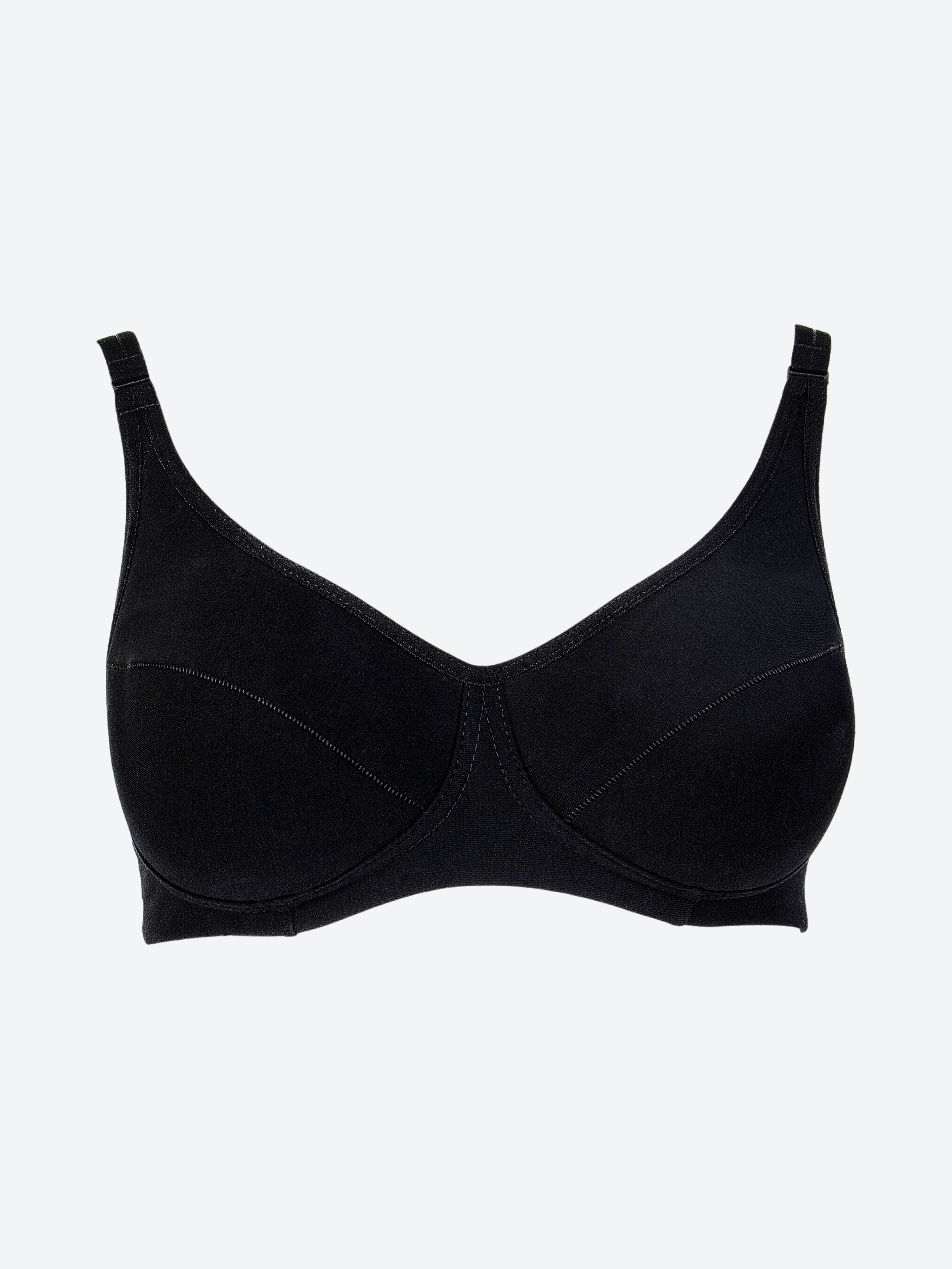 SPIMAN Millennial reggiseno in cotone elasticizzato con sostegno laterale