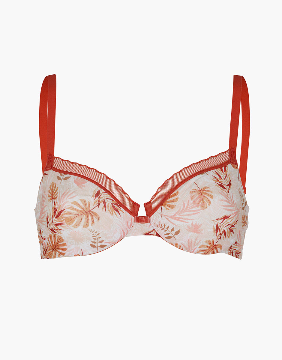 Lovable My Daily Comfort Printed reggiseno con ferretto rosa polvere