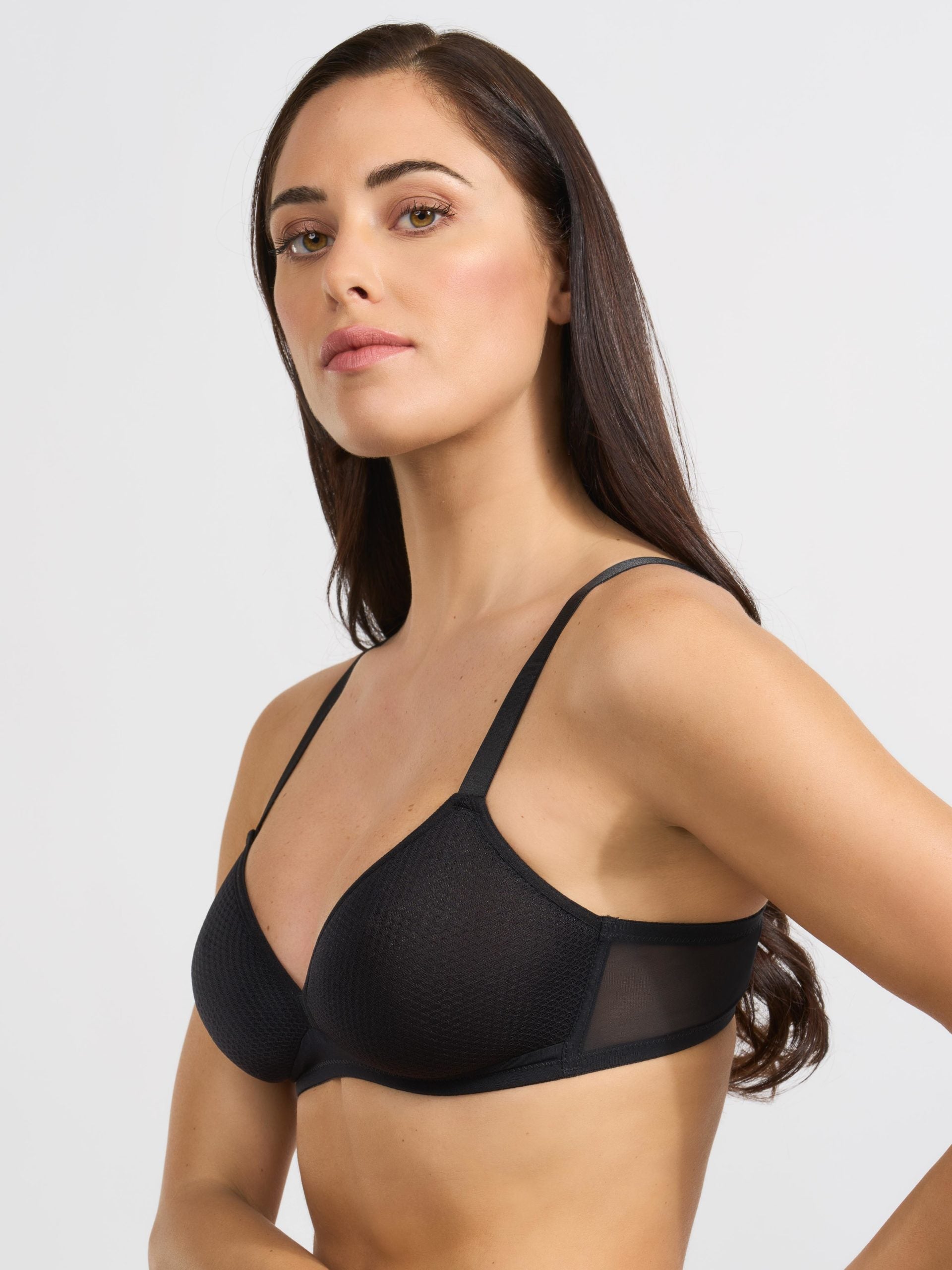 SPIMAN Dedica Reggiseno coppa Spacer 3D Nero coppa B taglia 2 traspirante