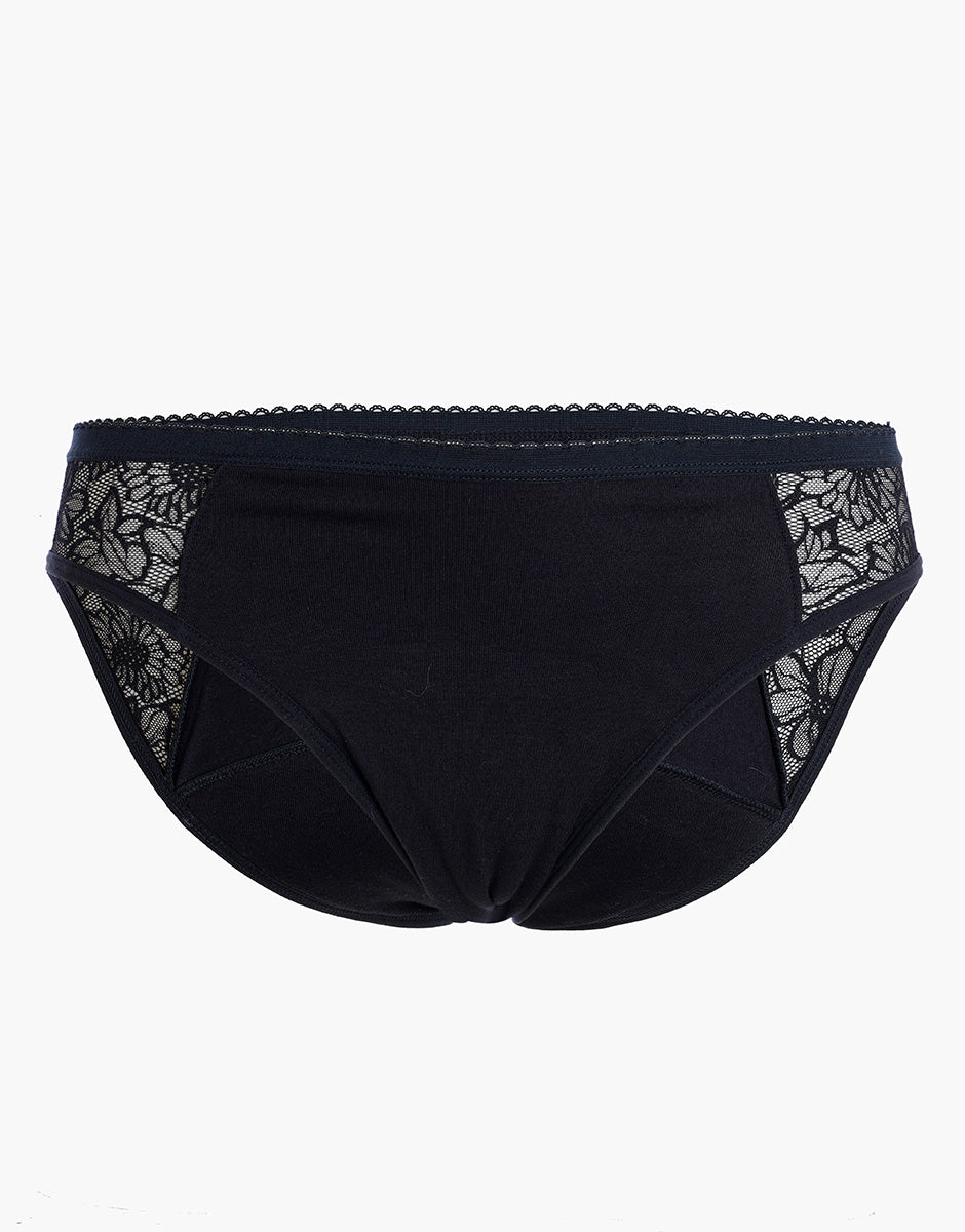 Lovable So Lacy Panties Period Panties slip da ciclo nero flusso medio