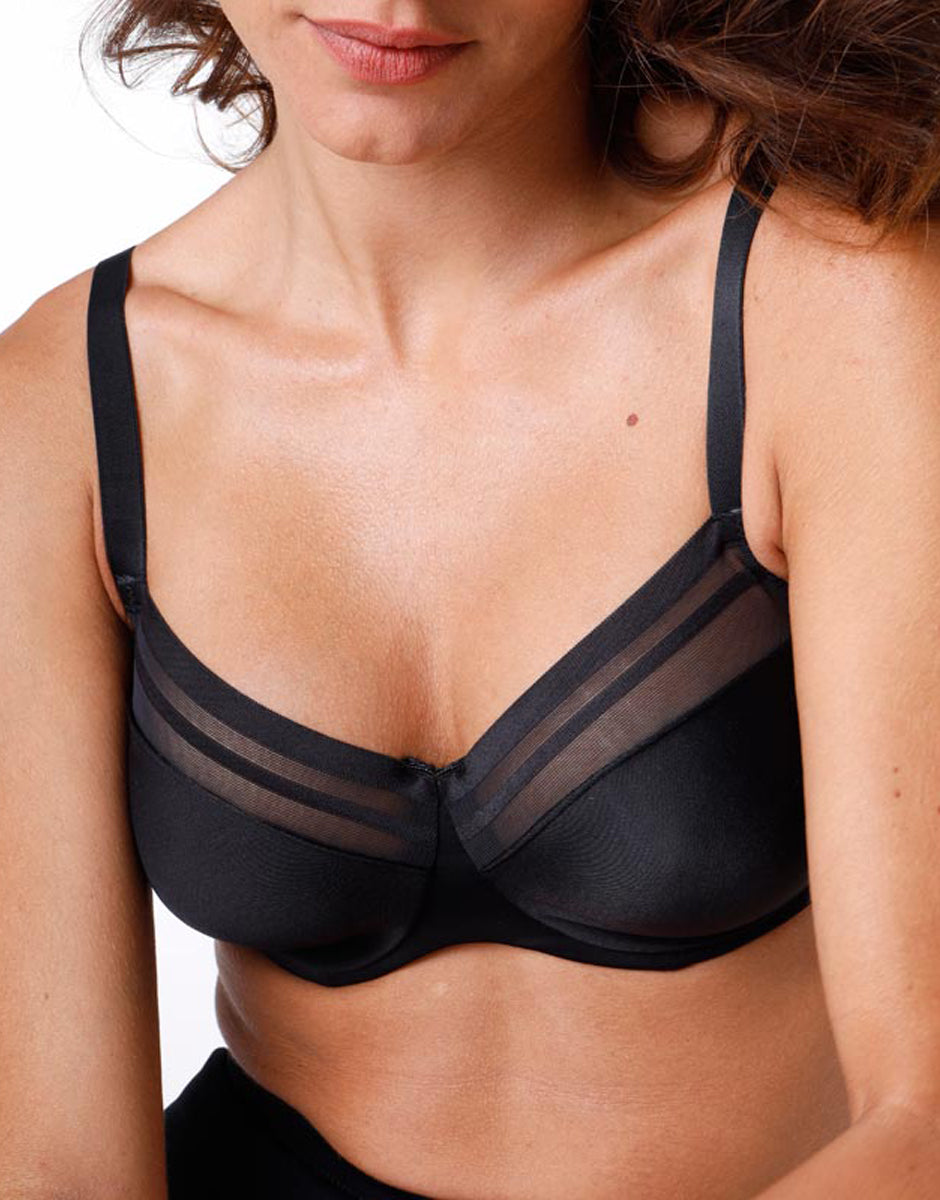 Lovable Body Bliss Shaping New Fit reggiseno nero 4B microfibra