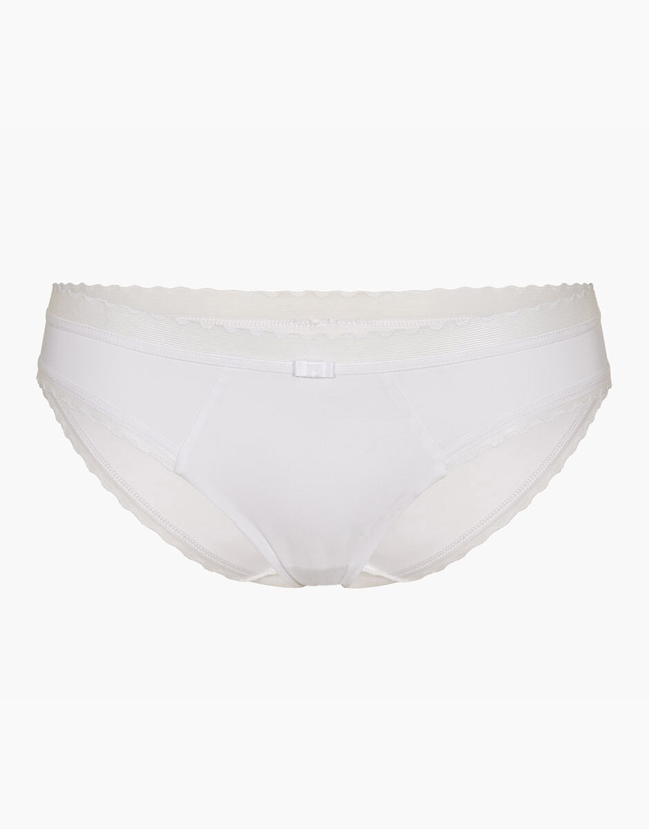 Lovable My Daily Comfort slip bianco in microfibra