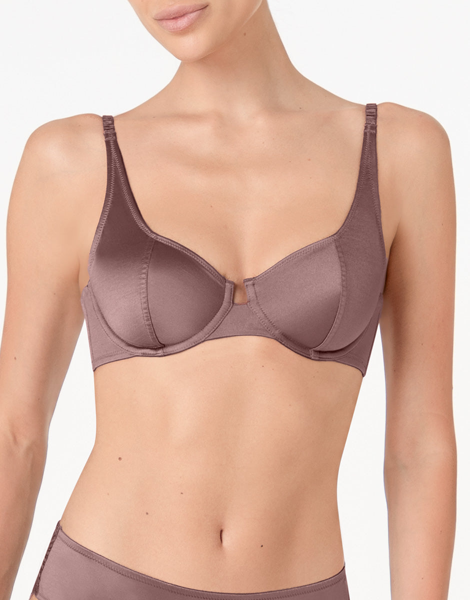 Lovable Invisible Lift Blowball Lacy Micro Reggiseno con ferretto nocciola