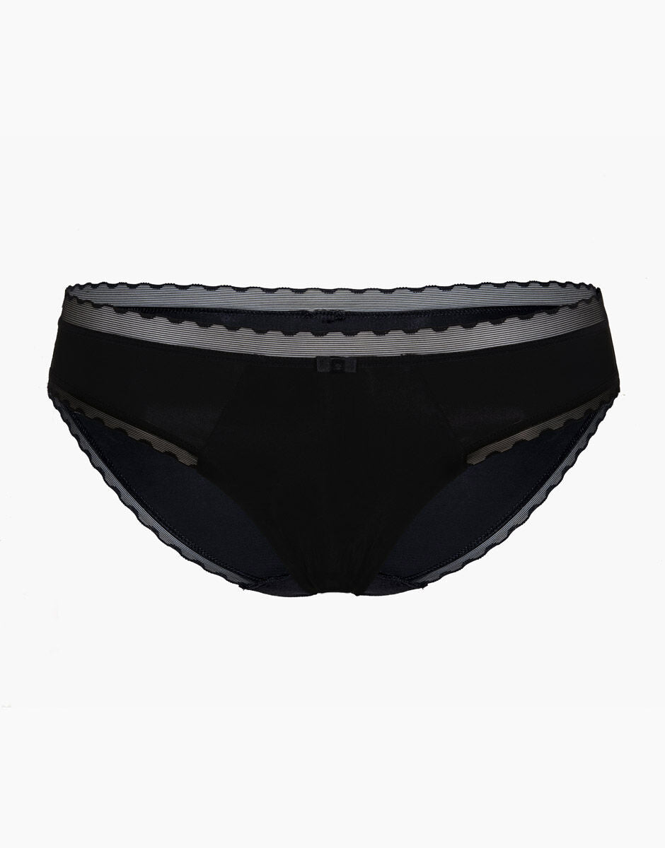 Lovable My Daily Comfort slip nero in microfibra