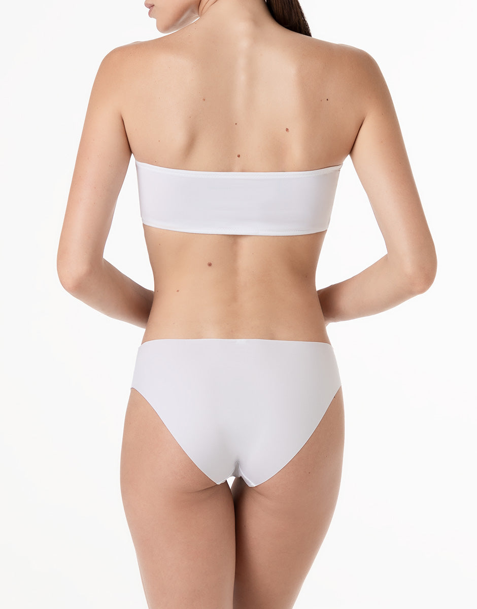 Lovable My Daily Comfort Second Skin Micro slip bianco in microfibra