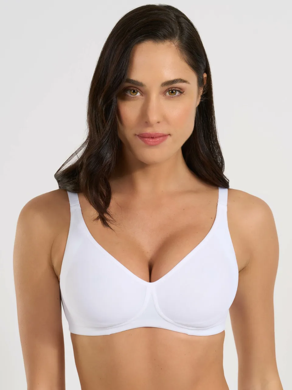 SPIMAN Design reggiseno in microfibra con coppe preformate