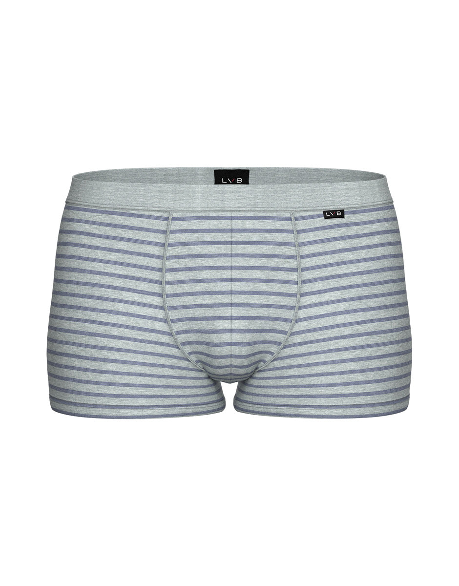 Lovable Value Elegance Boxer Jacquard Cotton Modal boxer grigio melange e avio