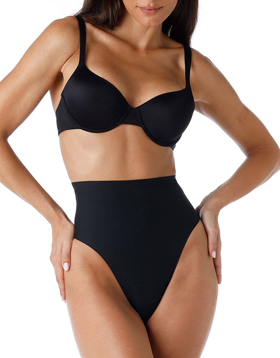 Lovable Body Bliss Guaina Perizoma Vita Alta Smooth Shaping nera