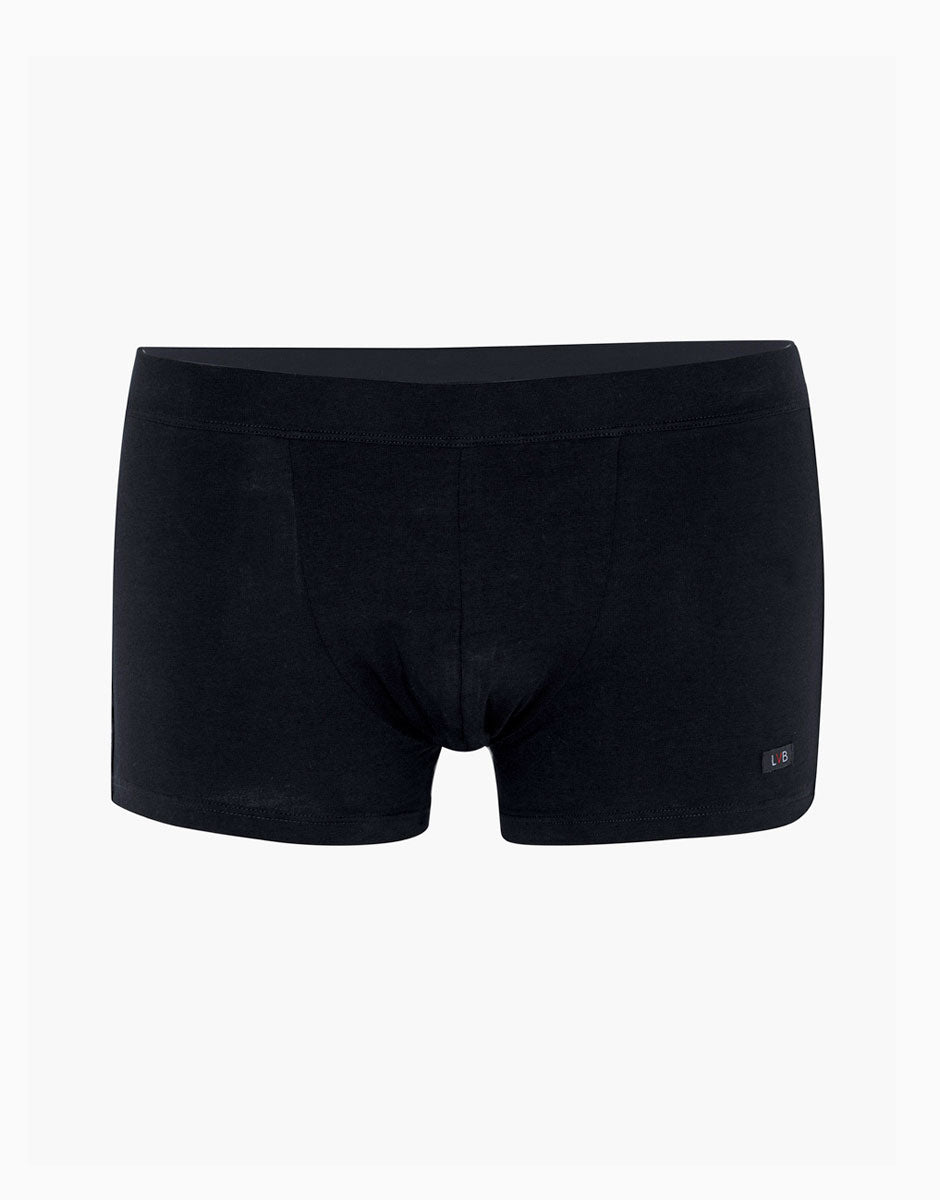 Lovable Value Elegance Short boxer Cotton Stretch nero 1 pezzo cotone elasticizzato