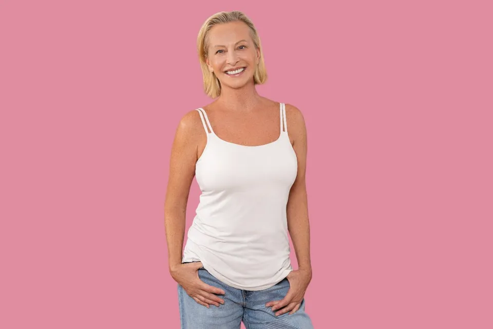 ABC Breast Care Reggiseni Top Kalena con taschine per protesi