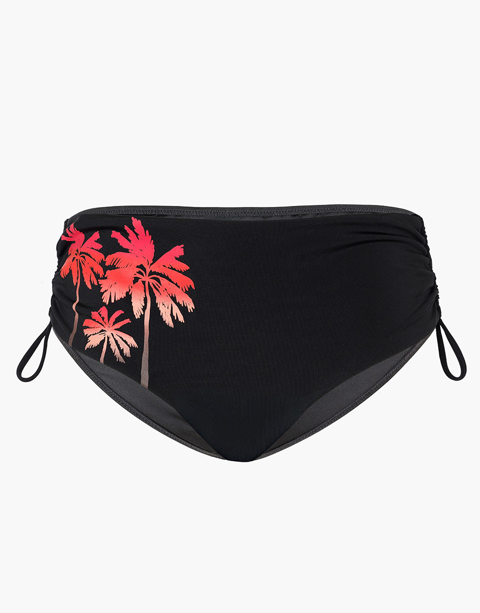 Lovable Glam Shiny Micro Printed Shaping Micro slip alto con coulisse