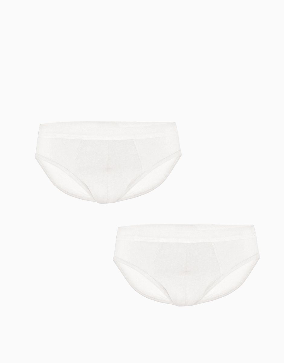Lovable Value Elegance Slip mini BiPack Cotton Stretch slip bianco 2 pezzi