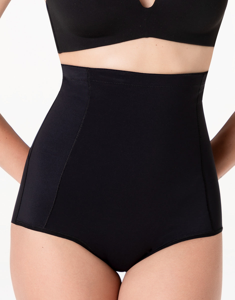 Lovable Body Bliss Guaina vita alta nera modellante in microfibra
