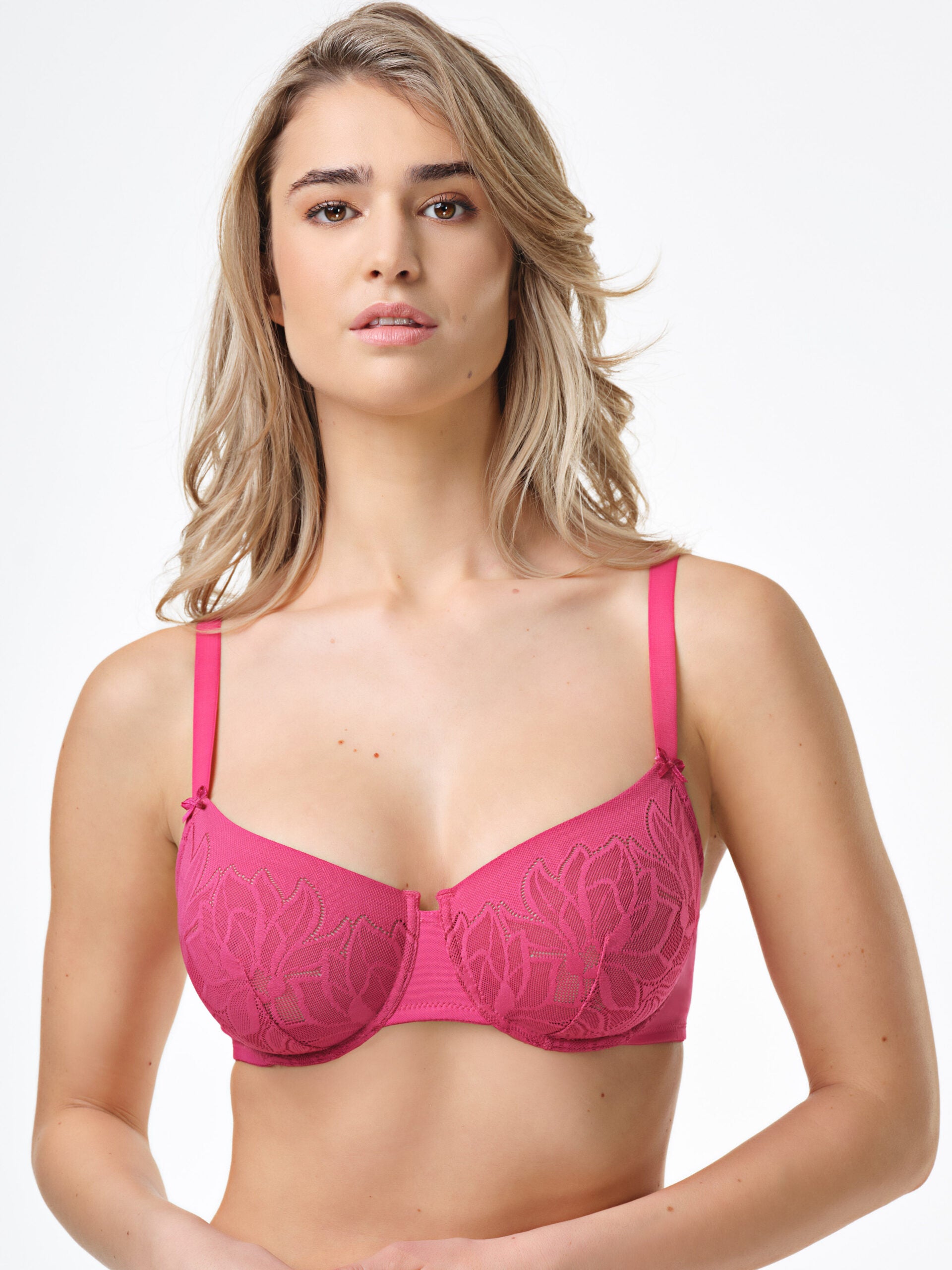 SPIMAN Class JANE reggiseno con ferretto jacquard floreale