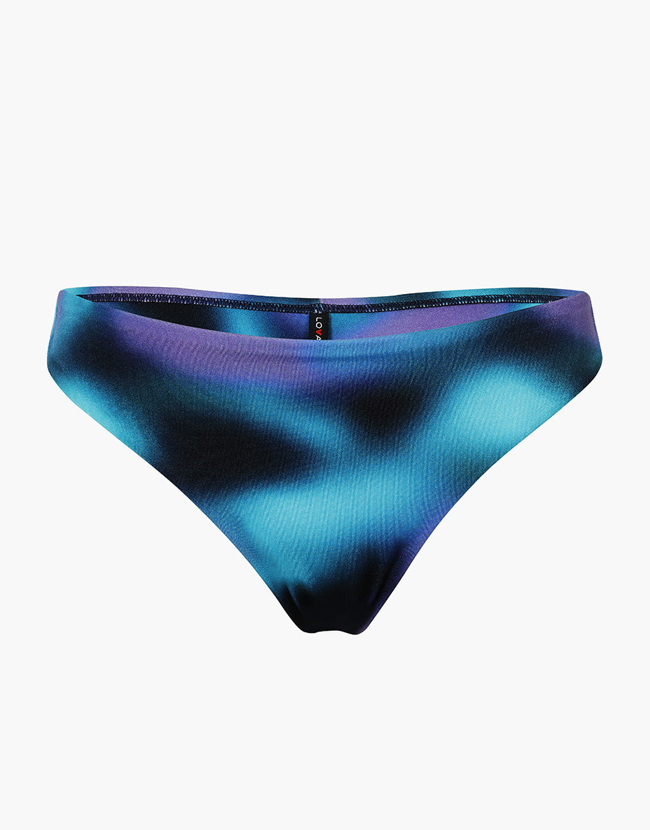 Lovable Glam Shiny Micro Printed Trendy Shiny Micro brasiliano stampa multicolor sfumata